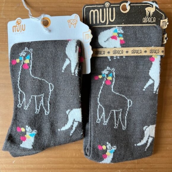MUJU Alpaca dress socks sold in pairs - Picture 1 of 2